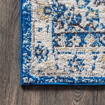 Leann bohemian Flair Boho Vintage Medallion Area Rug